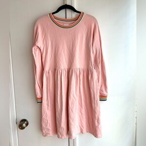 Hanna Andrerson Rainbow Cuff Print Knit Dress In size 12